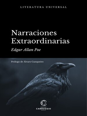 cover image of Narraciones extraordinarias